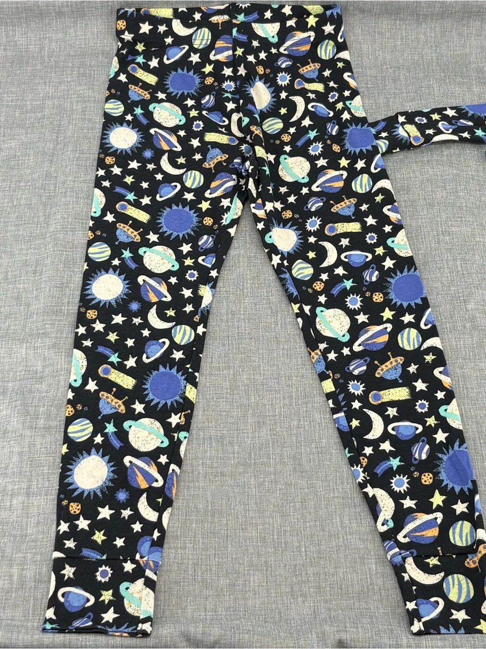 Gap Kids New Organically Grown Cotton Top & Bottom Print Sleep Set Pajamas